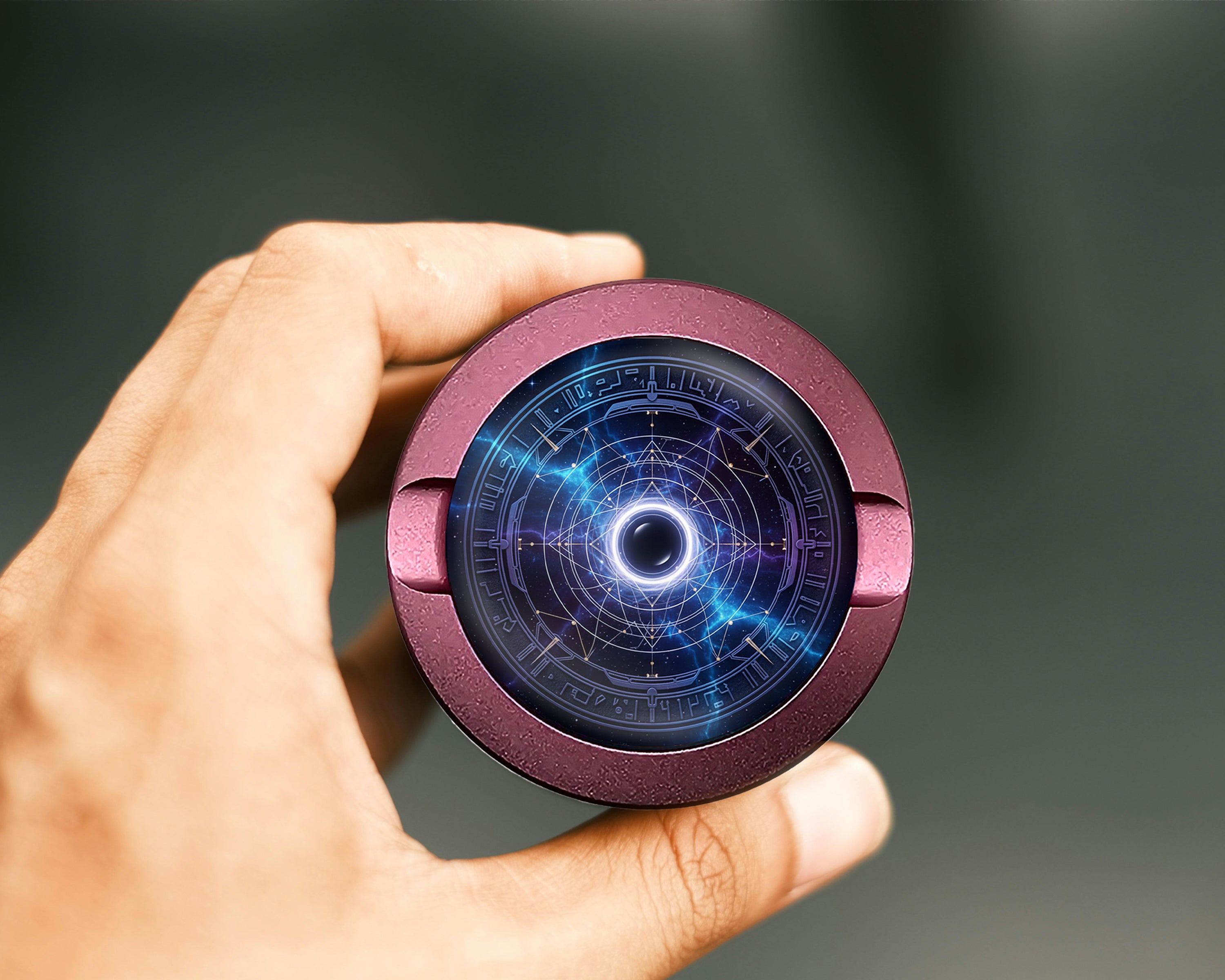 Galactic Portal Star Map Snus Storage Case Pink