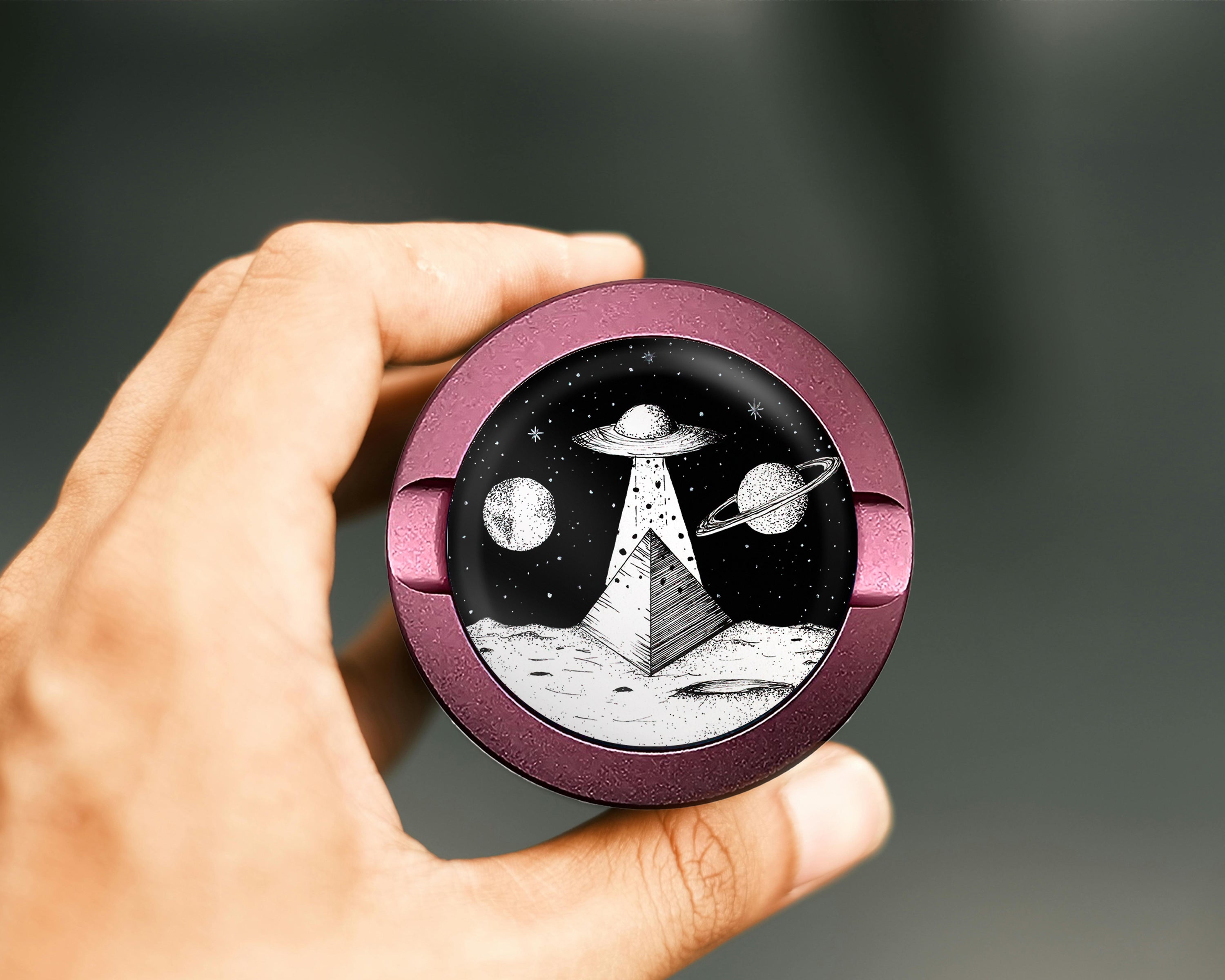 Intergalactic Pyramid Theory Snus Storage Case Pink