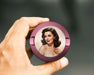 Classic Hollywood Pinup Glam Snus Storage Case Pink