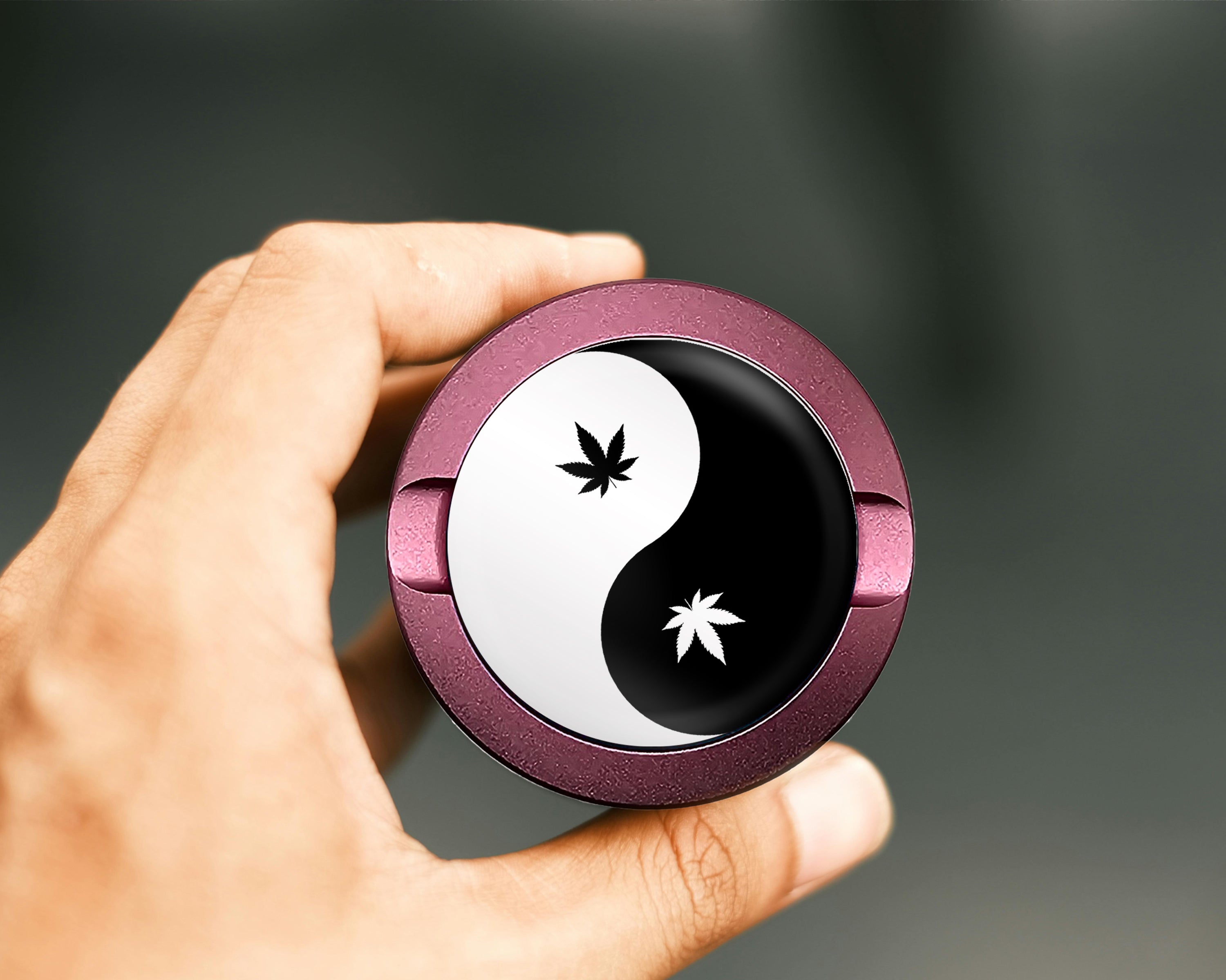 Yin Yang  Snus Storage Case Pink