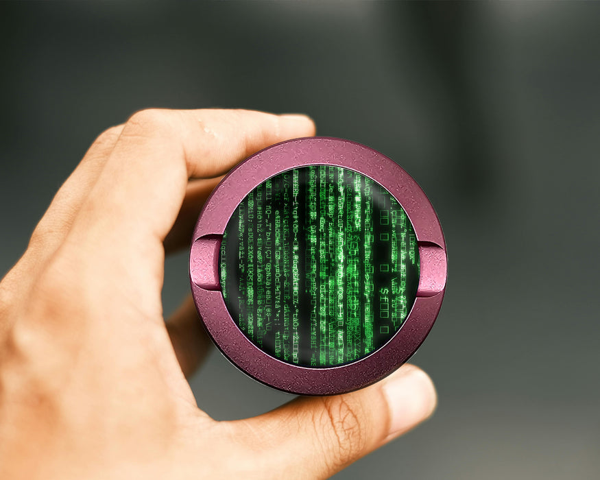 The Matrix Code Zyn Storage Case Pink