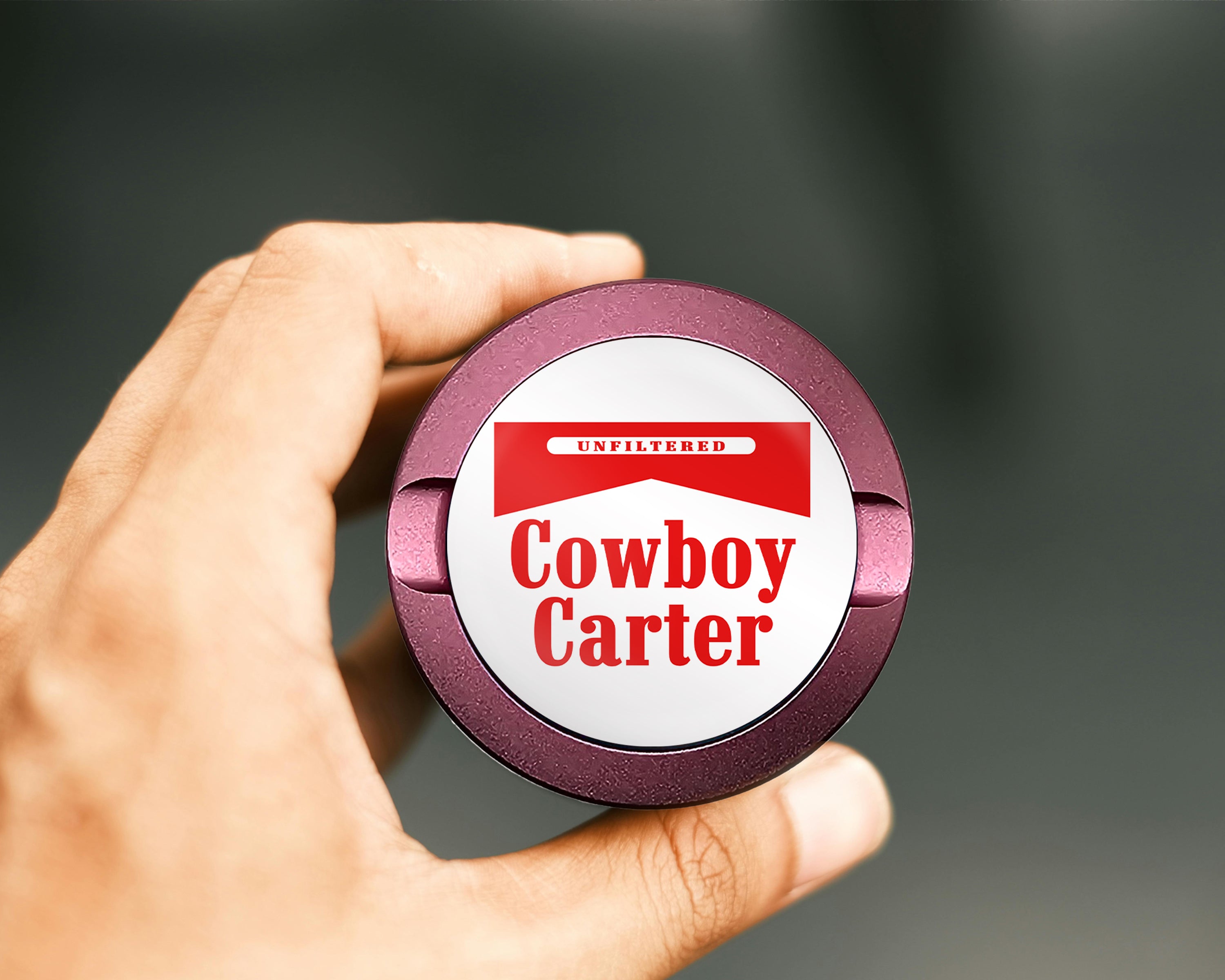 Cowboy Karter Snus Storage Case Pink