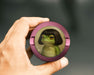Cute Frog with Bob Haircut Meme Snus Storage Case Pink