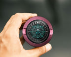 Celestial Scorpio Moon Circle Snus Storage Case Pink