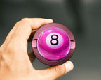 Glossy Pink Magic 8 Ball Pop Aesthetic Snus Storage Case Pink