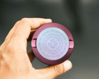 Celestial Crystal Energy Grid Snus Storage Case Pink