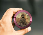 Buddha Pattina Buddhist Statue Snus Storage Case Pink