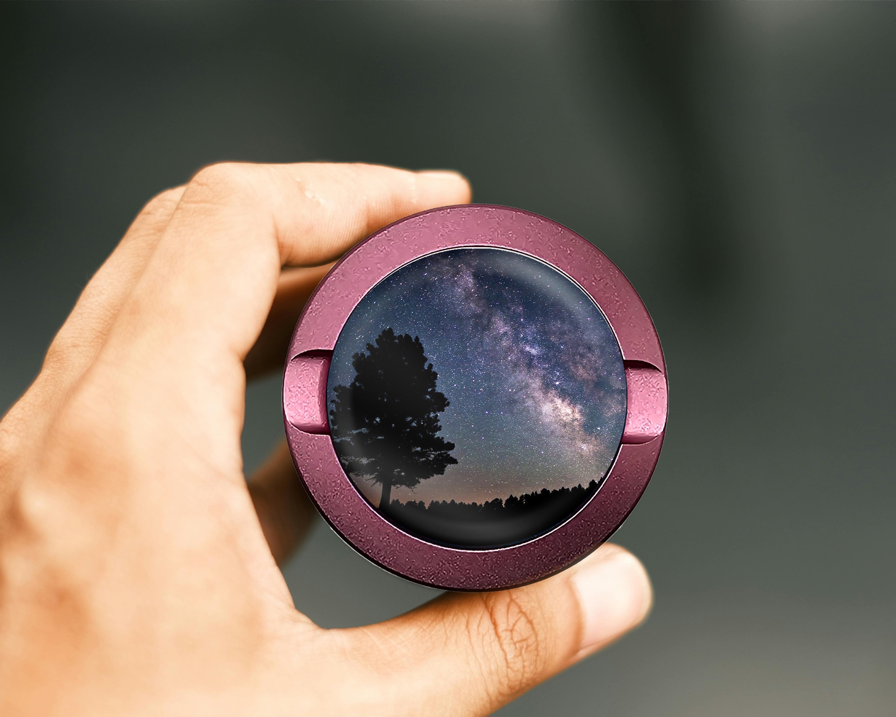 Milky Way Galaxy Snus Storage Case Pink