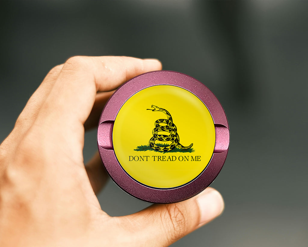 Don't Tread On Me Snus Storage Case Pink