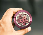 Vintage Flowers Snus Storage Case Pink