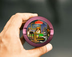 A Friend In Need, Dogs Playing Poker, by Cassius Marcellus Coolidge, Famous Artwork Snus Storage Case Pink