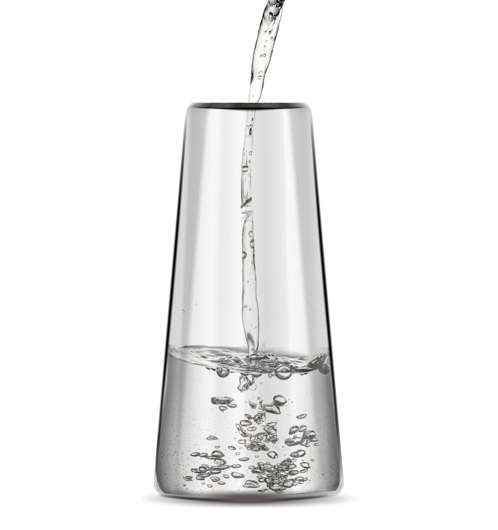 Elite Borosilicate Glass Water Filtration Vase | Premium Design with Smooth Cooling and Easy Cleaning