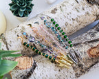 Silver-tone celestial wand cigarette holder designs