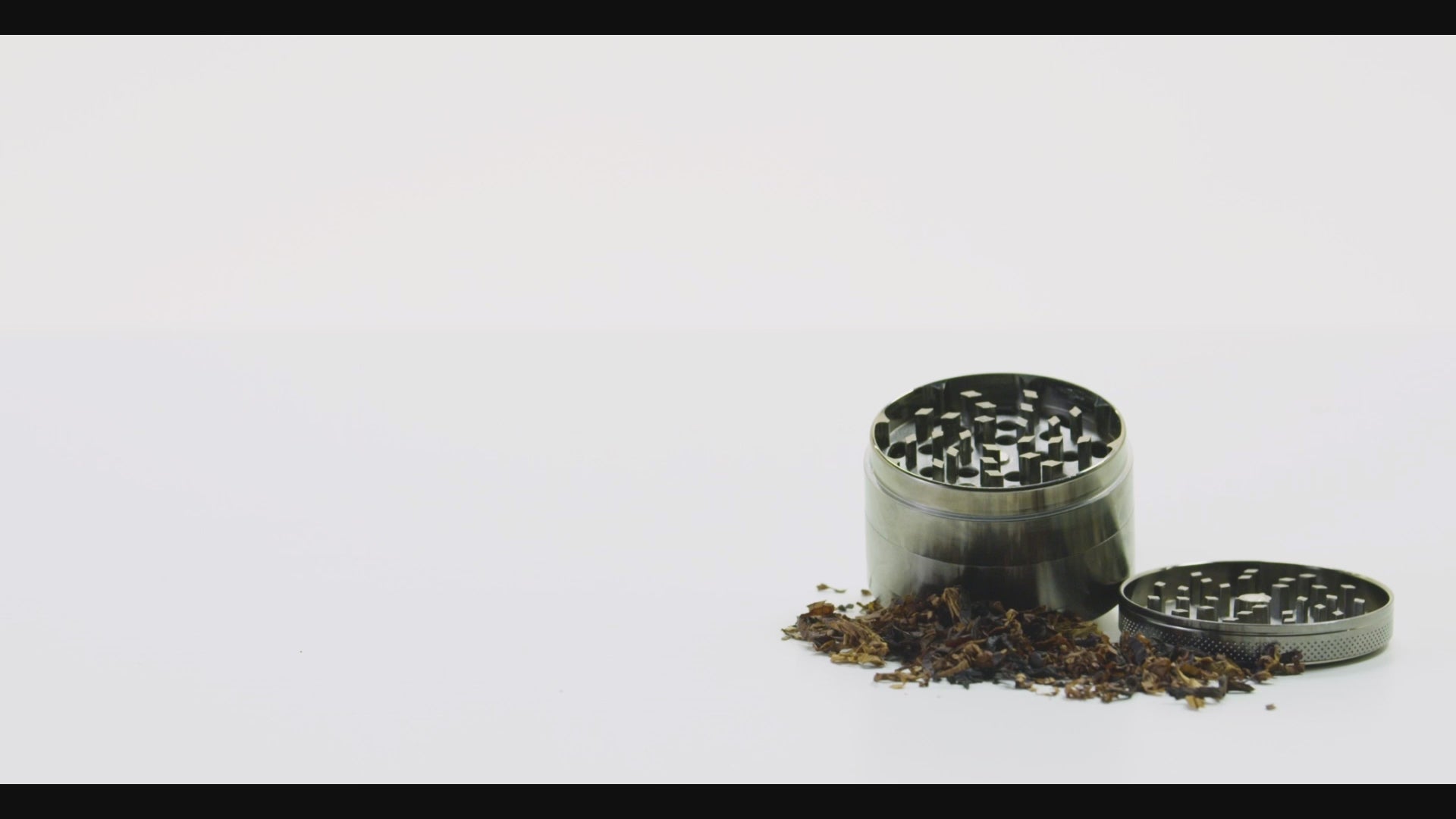 Black Grinder, Black Rubberized Grinder, 2.5 Inch Large Grinder, Soft Matte Grinder, 4 Piece Spice Grinder