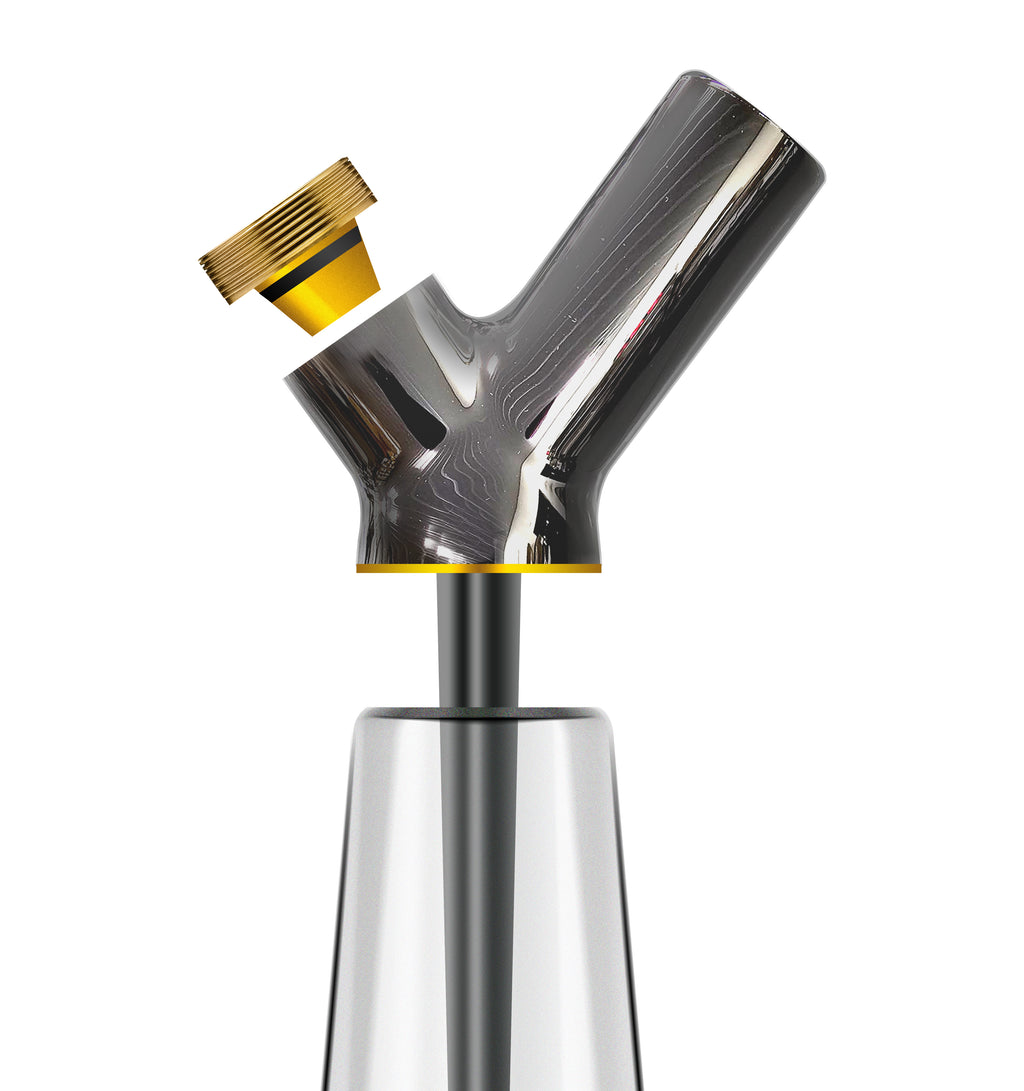 Elite Borosilicate Glass Water Filtration Vase | Premium Design with Smooth Cooling and Easy Cleaning