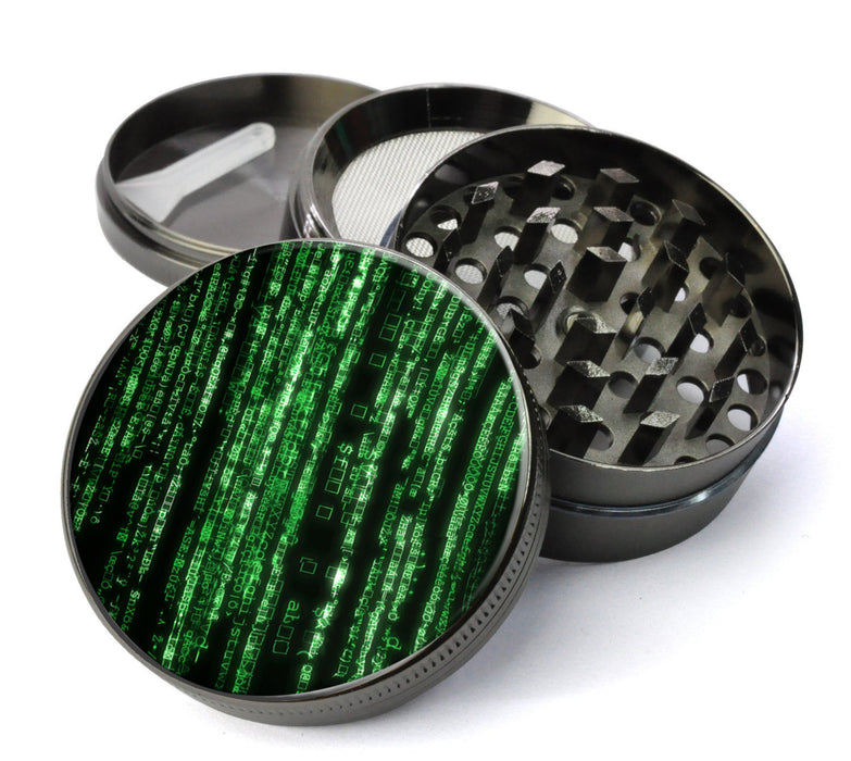 The Matrix Extra Large 5 Piece Spice & Herb Grinder With Microfine Screen