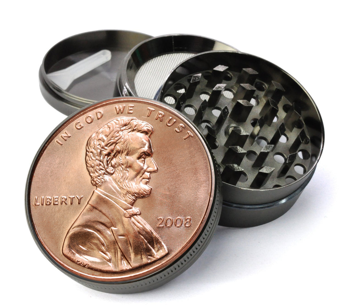 A Penny for Your Thoughts Extra Large 5 Piece Spice Herb Grinder