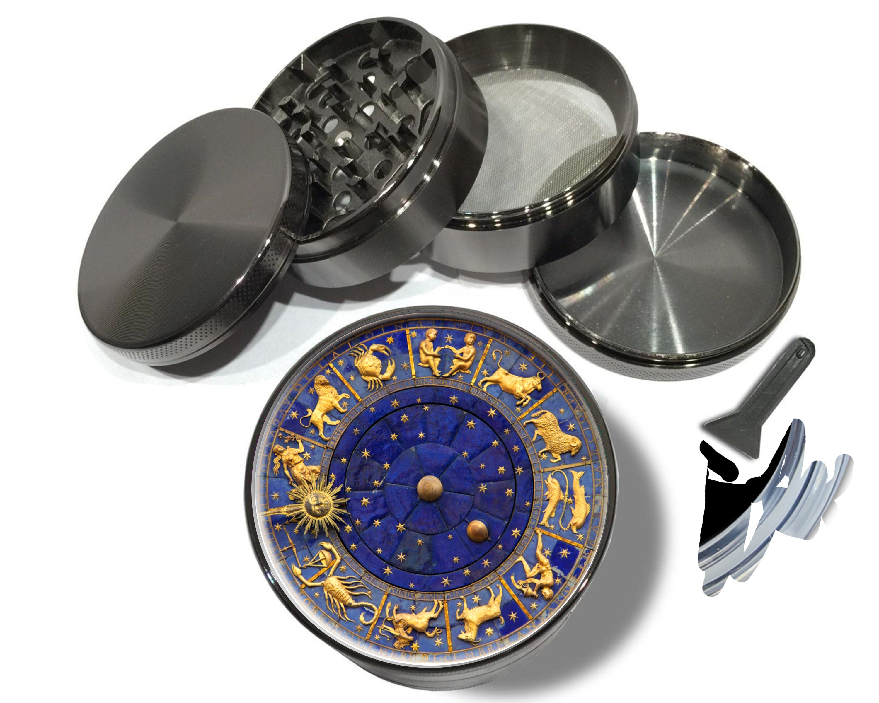 Astrological Zodiac Spice Grinder