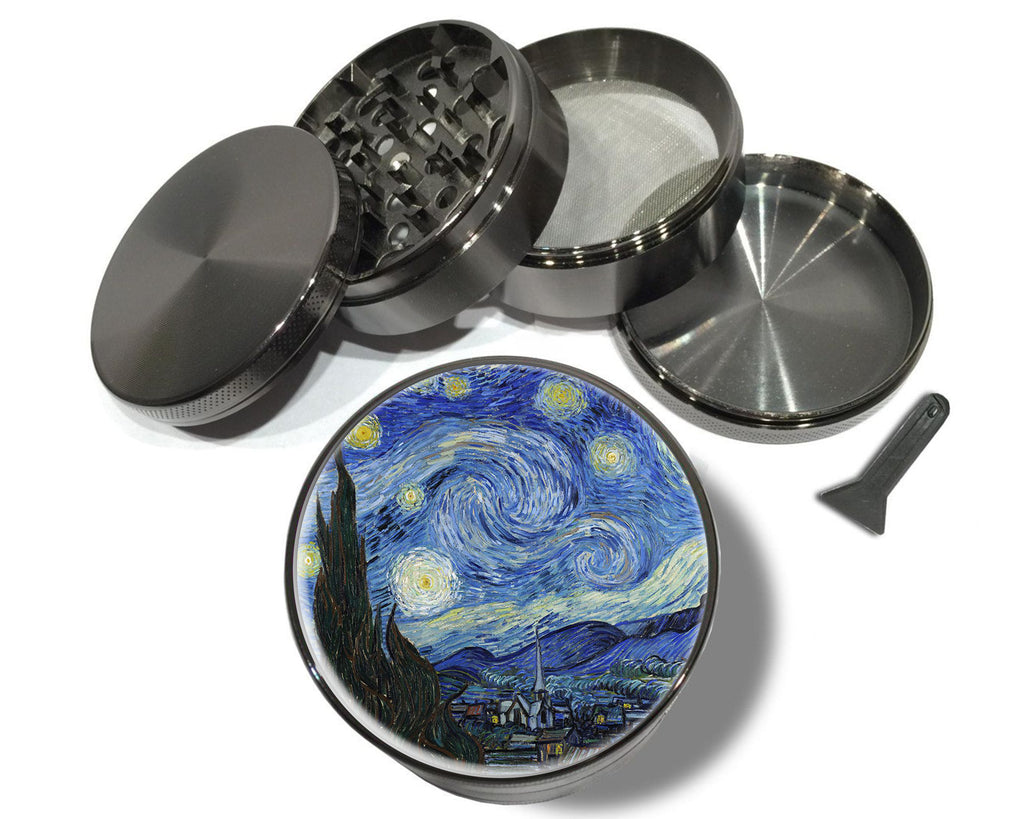 Starry Night by Van Gogh Spice Grinder