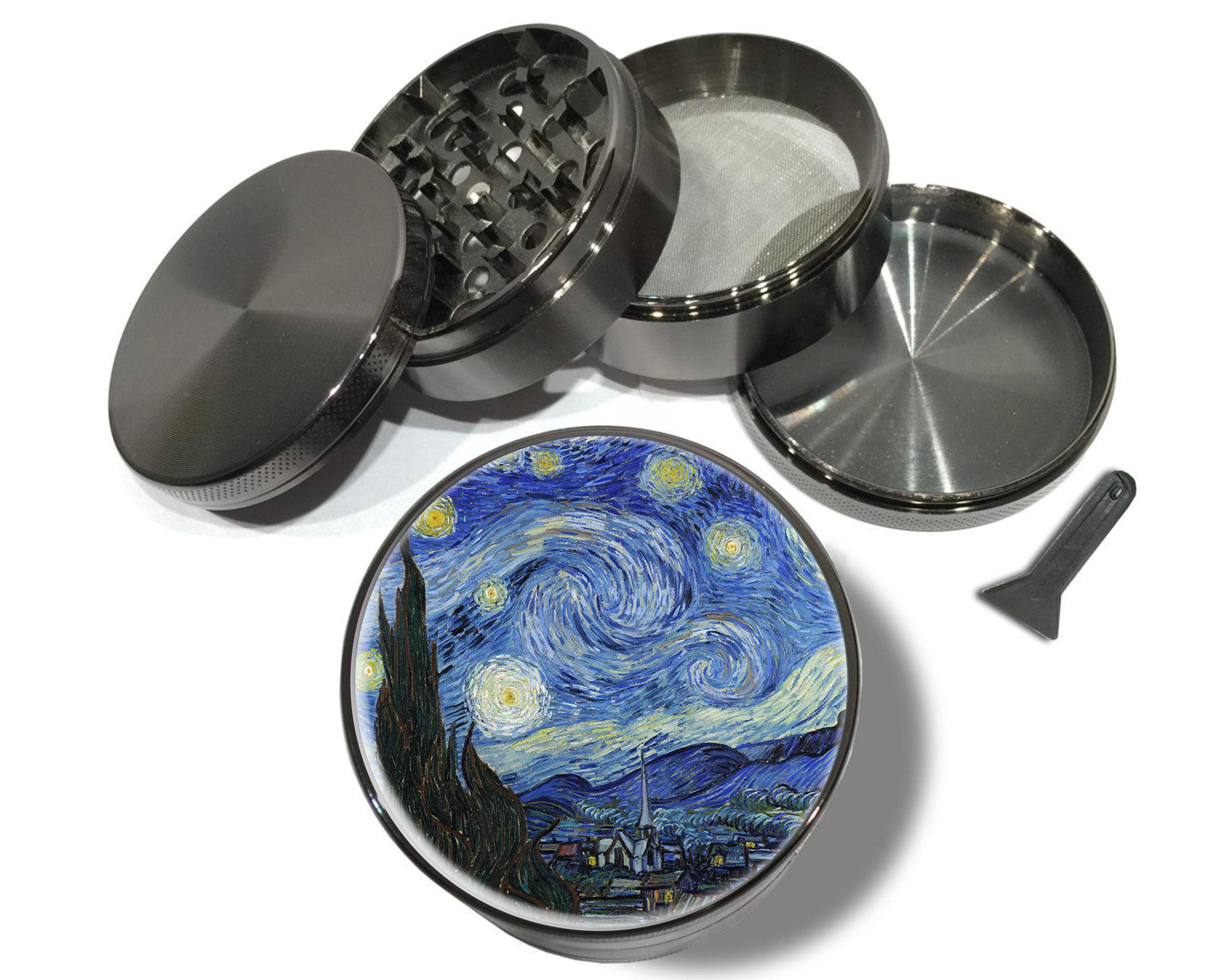 Starry Night by Van Gogh Spice Grinder
