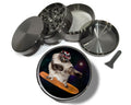 Skater Skateboarding Cat Spice Grinder