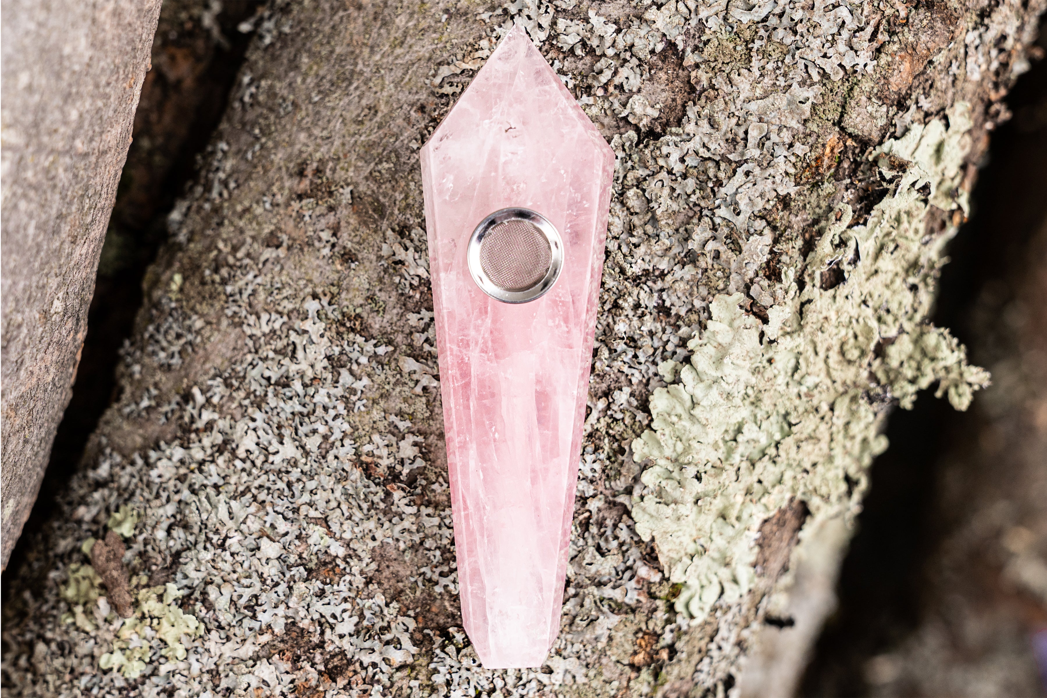 Gemstone Smoking Pipes | Natural Stone Pipes For Smoking | Gift Box, Extra Screens, Pipe Cleaner | Crystal, Quartz Stone Pipes