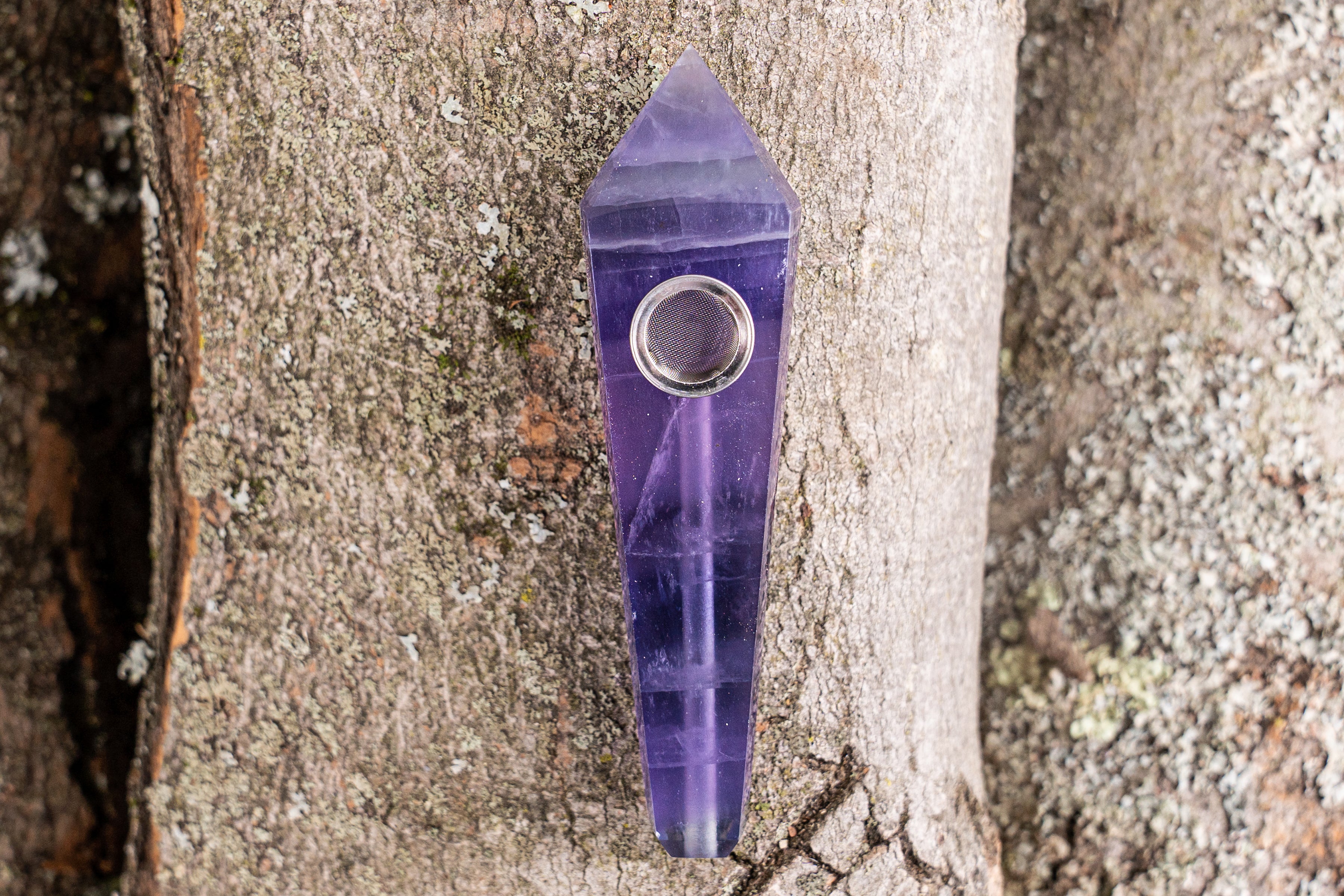 Gemstone Smoking Pipes | Natural Stone Pipes For Smoking | Gift Box, Extra Screens, Pipe Cleaner | Crystal, Quartz Stone Pipes